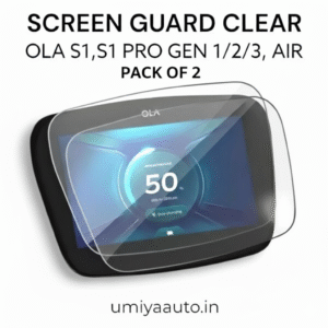 OLA S1/S1 PRO, S1 AIR, S1 PRO Gen2 Screen Protector Guard Clear (Pack of 2) - Special Offer