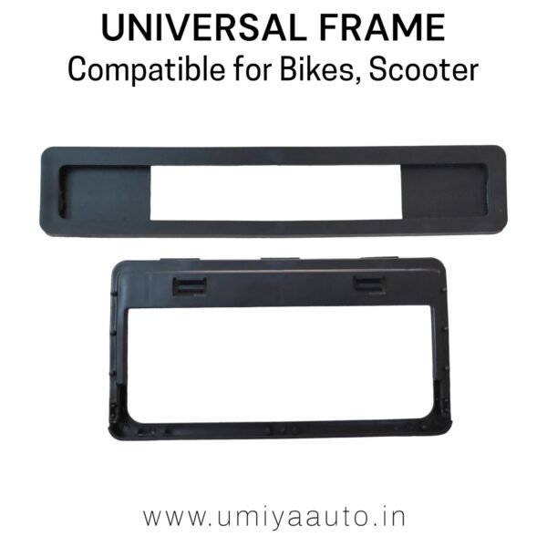 Number Plate Frame Universal Fitting