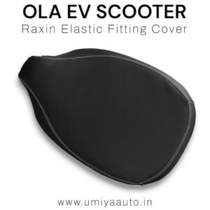 OLA S1, S1 PRO, S1 AIR, S1 PRO Gen2, S1 X, S1 X+ Raxine Elastic Fitting BLACK Seat Cover