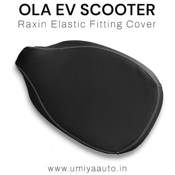 OLA S1, S1 PRO, S1 AIR, S1 PRO Gen2, S1 X, S1 X+ Raxine Elastic Fitting BLACK Seat Cover