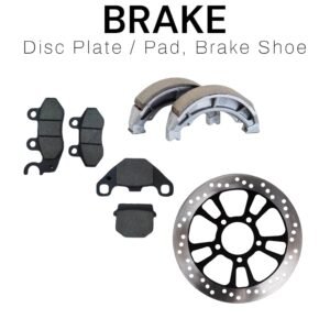 Caliper, Brake Pad, Disc Plate, Brake Shoe