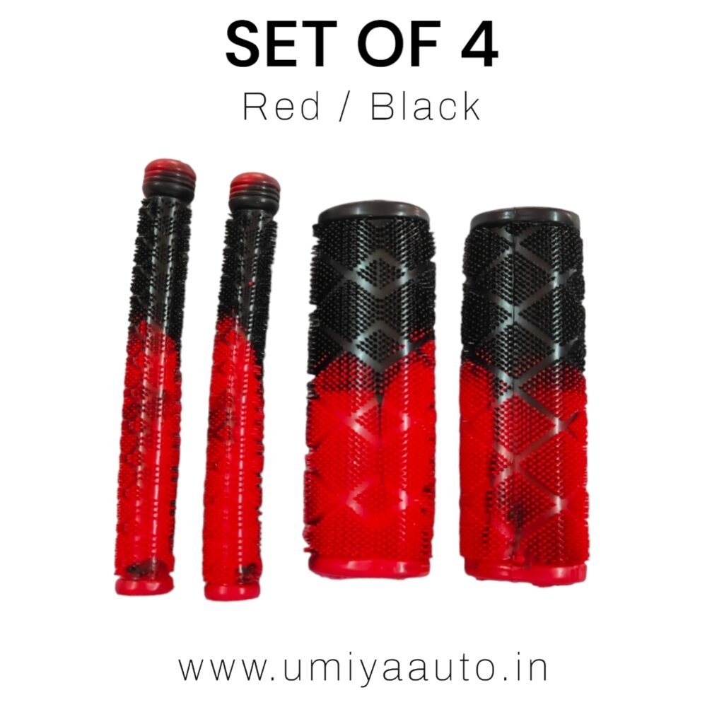 handle-grip-cover-with-lever-cover-black-red-umiya-krupa-auto-center