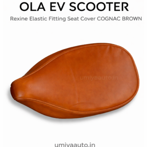 OLA S1, S1 PRO, S1 AIR, S1 PRO Gen2, S1 X, S1 X+ Raxine Elastic Fitting COGNAC BROWN Seat Cover