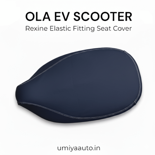 OLA S1, S1 PRO, S1 AIR, S1 PRO Gen2, S1 X, S1 X+ Raxine Elastic Fitting Matte Blue Seat Cover