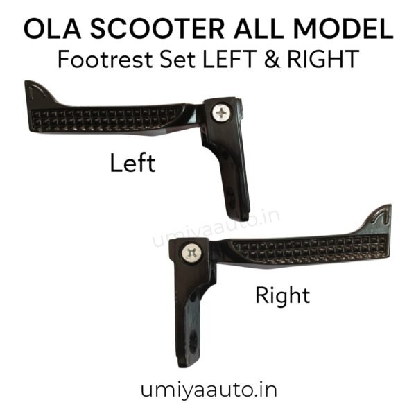 Footrest Set LEFT & RIGHT for OLA S1, S1 PRO GEN1, GEN2, S1 AIR, S1 X, X PLUS