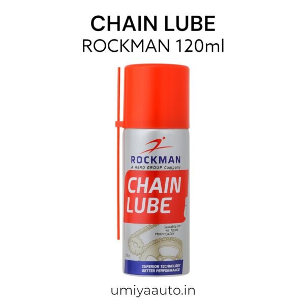 CHAIN Lube ROCKMAN 120ml for All Chain Model Bike & Scooter - Image 2