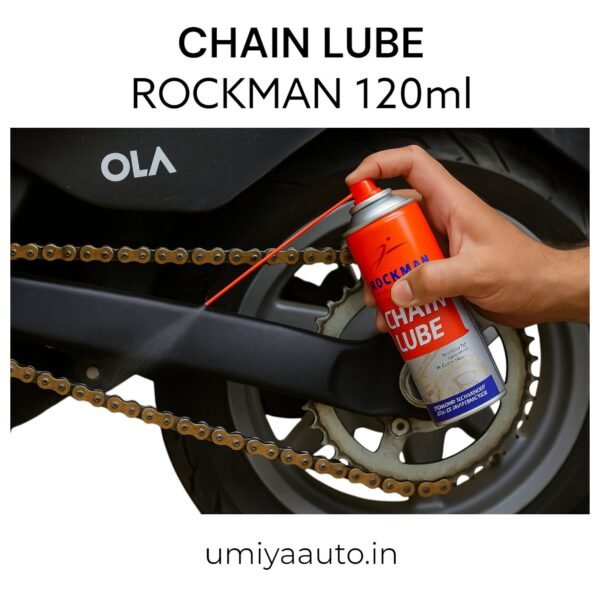 CHAIN Lube ROCKMAN 120ml for All Chain Model Bike & Scooter