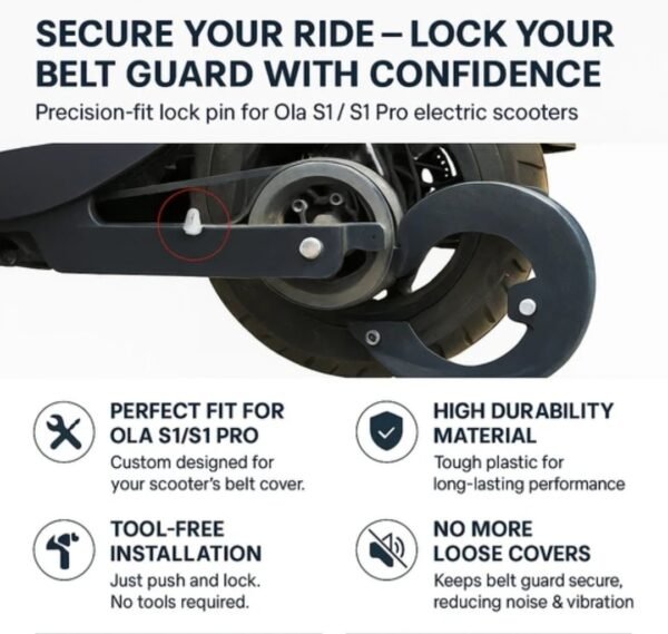 Belt Cover Lock 4pc OLA S1, S1 PRO GEN1, GEN2 - Image 2