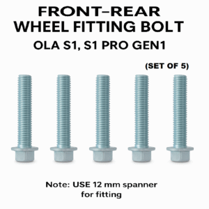 Front - Rear Wheel Fitting Bolt OLA S1, S1 PRO GEN1 (Set of 5)