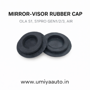 Mirror-Visor Rubber Cap for OLA S1,S1PRO GEN1/2/3, AIR (Set of 2)