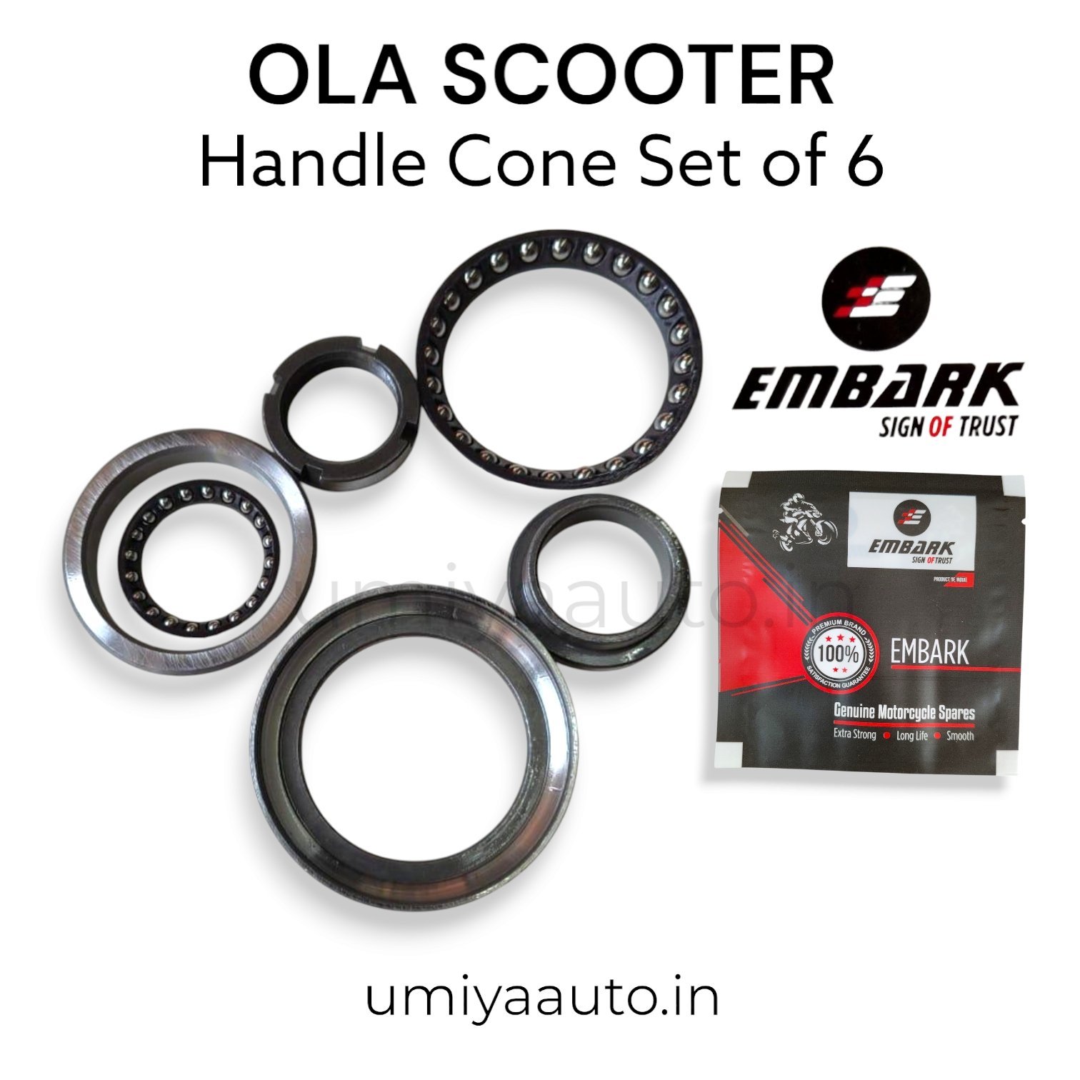 Handle Cone Set of 6 EMBARK for OLA Scooter All Models