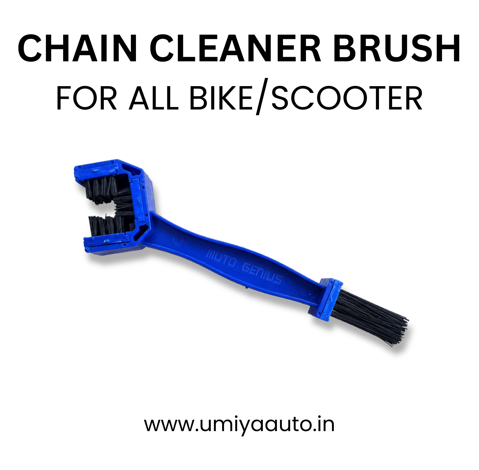Chain Cleaning Brush for All Bikes & Scooters