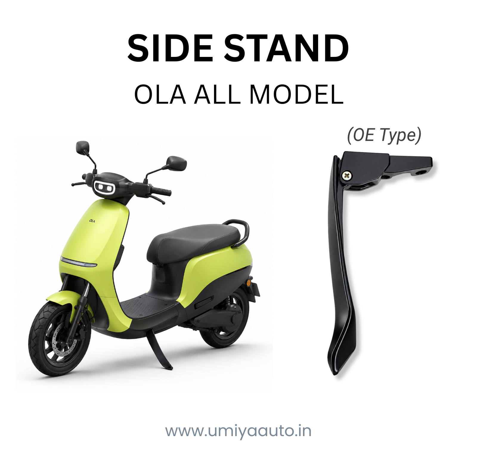 Side Stand Premium Quality (OE Type) for Ola All Scooter
