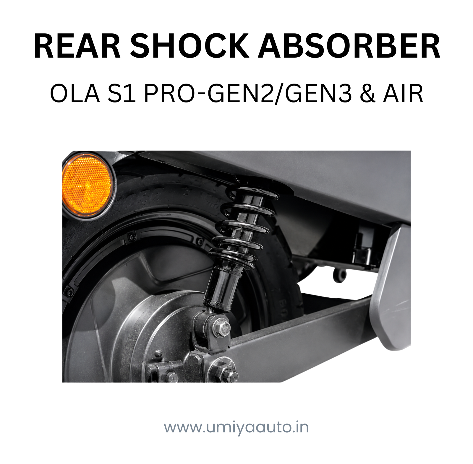 Rear Shock Absorber for Ola S1 Pro-Gen 2 / Gen 3 & S1 Air - Image 2