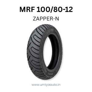 MRF 100/80-12 Zapper-N Tubeless Tyre for Ather Rizta (Rear)