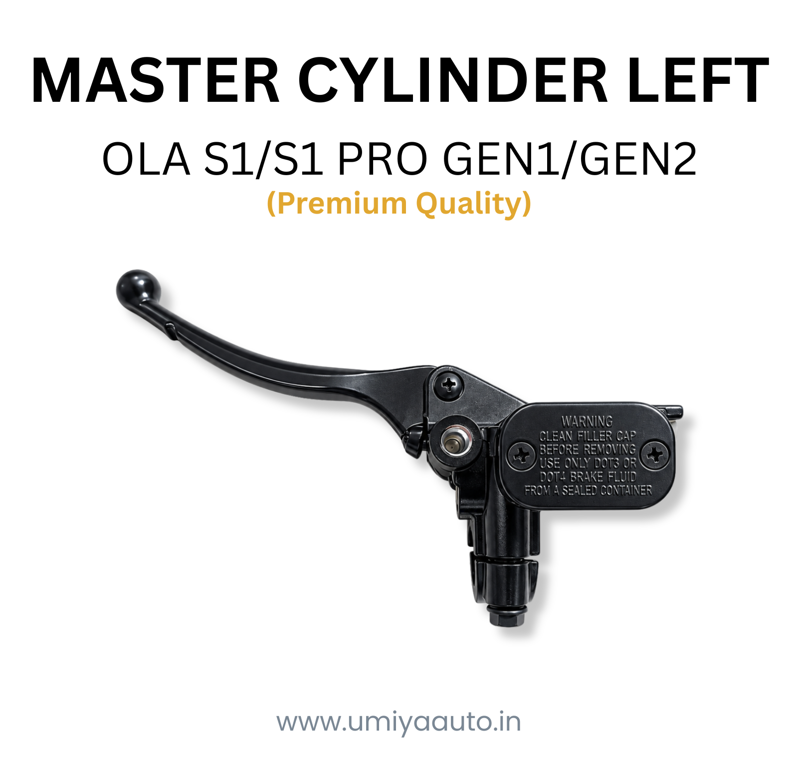 Master Cylinder REAR Left Side for OLA S1 / S1 Pro Gen 1 & Gen 2 – Premium Quality